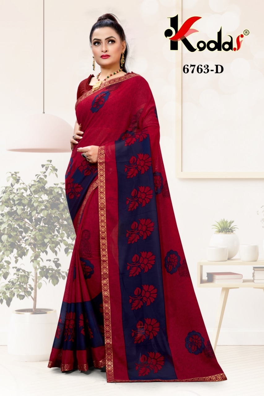 Kodas Presents Vodka Vol 2 Regular Wear Printed Sarees Collection