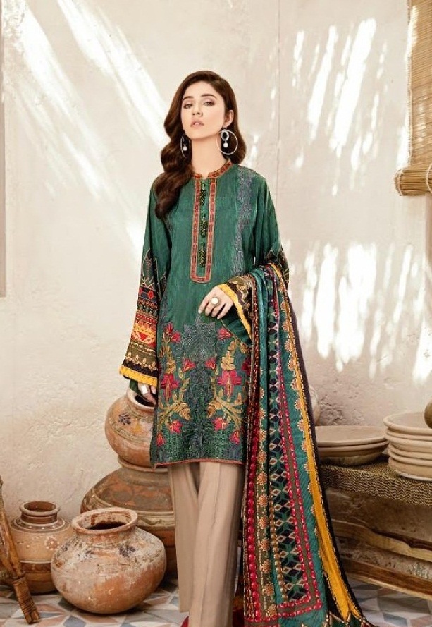 Yashika Presents  Mohterma Vol  1   Karachi Dress Material
