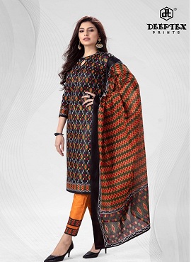 Deeptex Presents Chief Guest Vol 19 Cotton Dress Materials