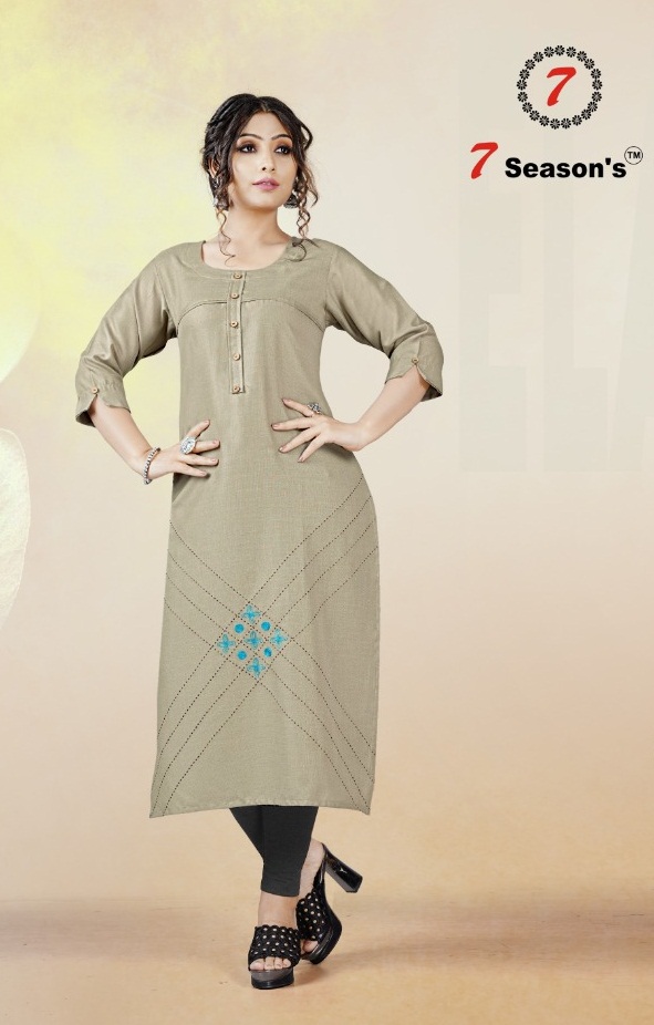 7season's Harmony Cotton Kurtis Wholesale In Surat