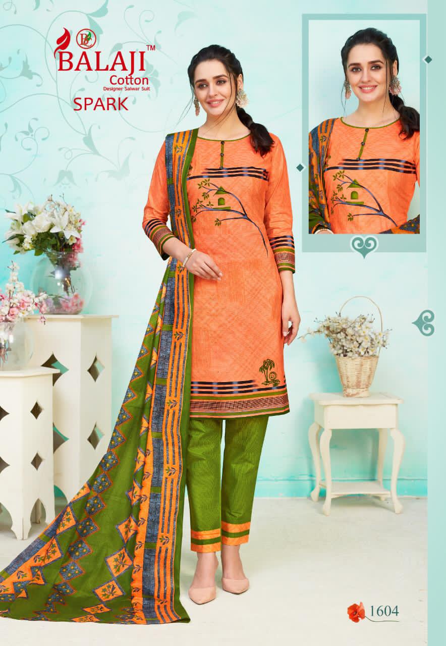 Balaji Cotton Spark  Vol 16 Cotton Printed Dress Material Wholesale