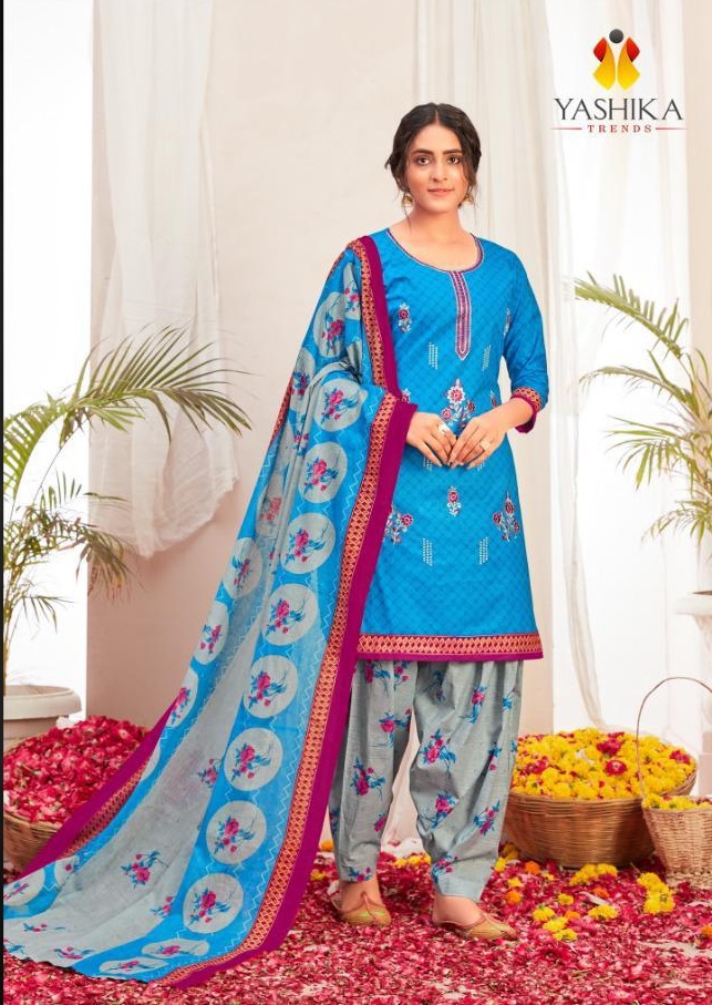 Yashika Zulffi Patiyala Vol 1  Cotton  Dress Materials For Ladies Online In India