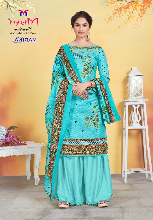 Mishri Marina Vol 3 Unstitched Dress Materials  Buy Cotton Material