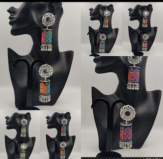 Ij   Oxidized Jhumka  Earrings  Girls And Women