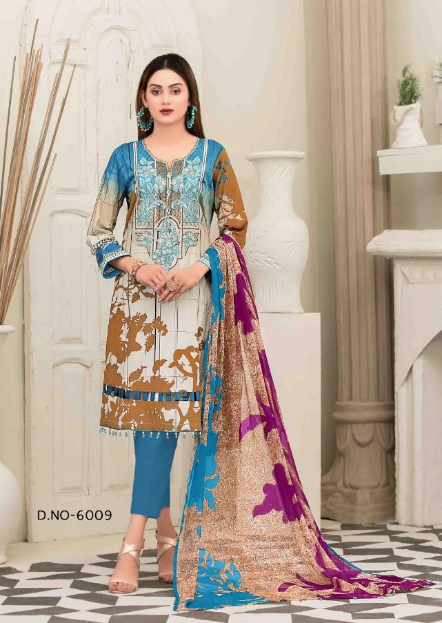 Nafisa Sahil Vol 6 Cotton Karachi Dress Materials  Catalog