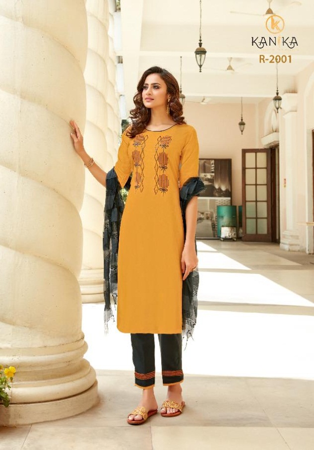 Kanika Roohi Designer Ethnic Wear Ready-made Kurti  Catalog