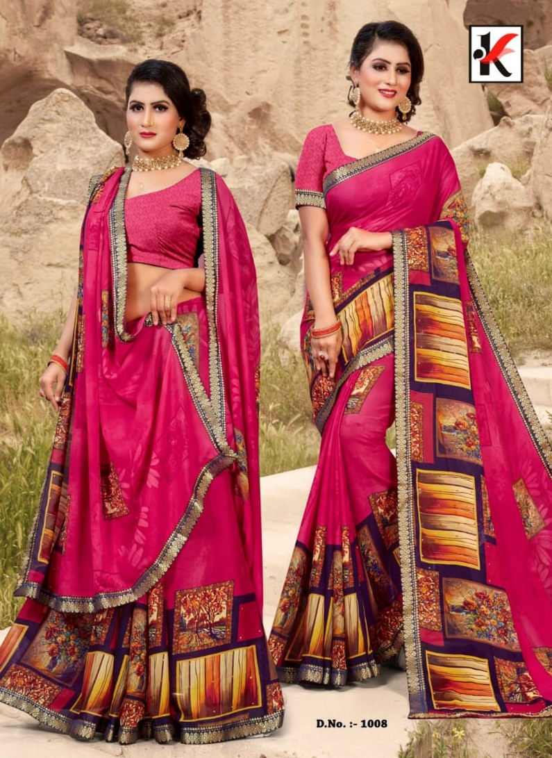 Kodas Sunaina Renial Digital Printed Saree Catalog