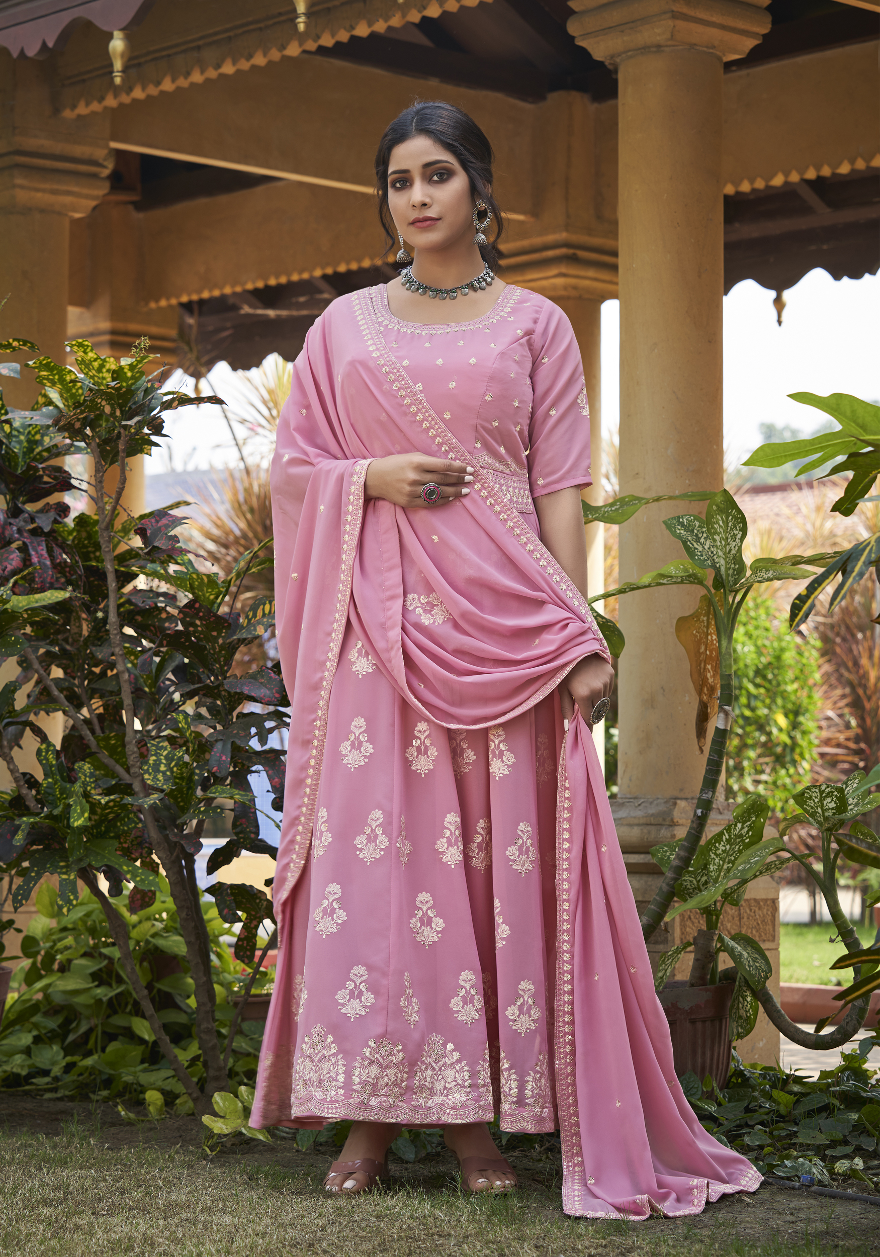 Tunic House Navyata Nx Designer Gown Catalouge