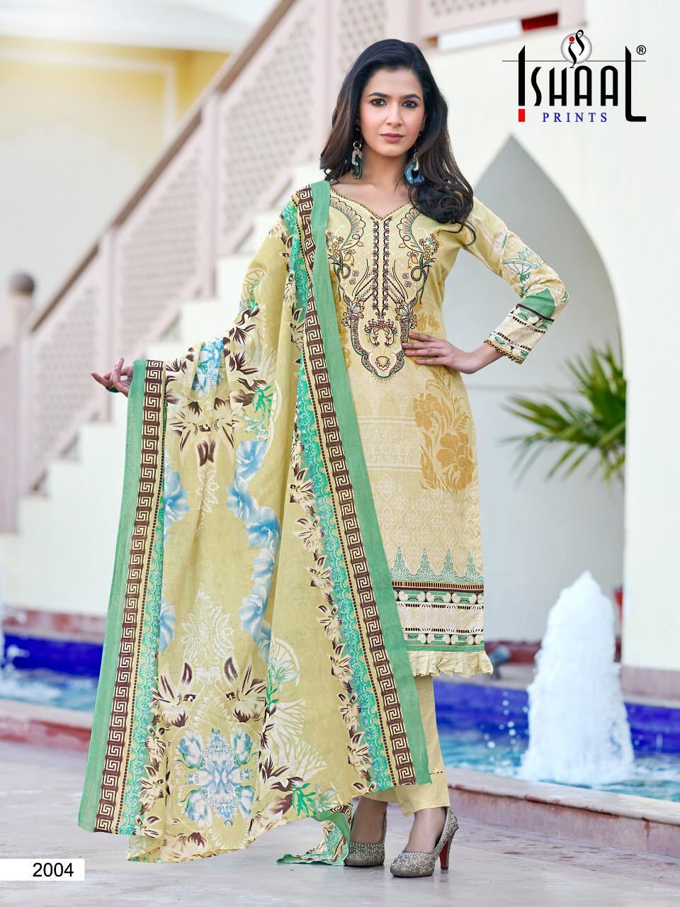 Ishaal Gulmohar Combo vol 2 Karachi Dress Material Catalog 2 1