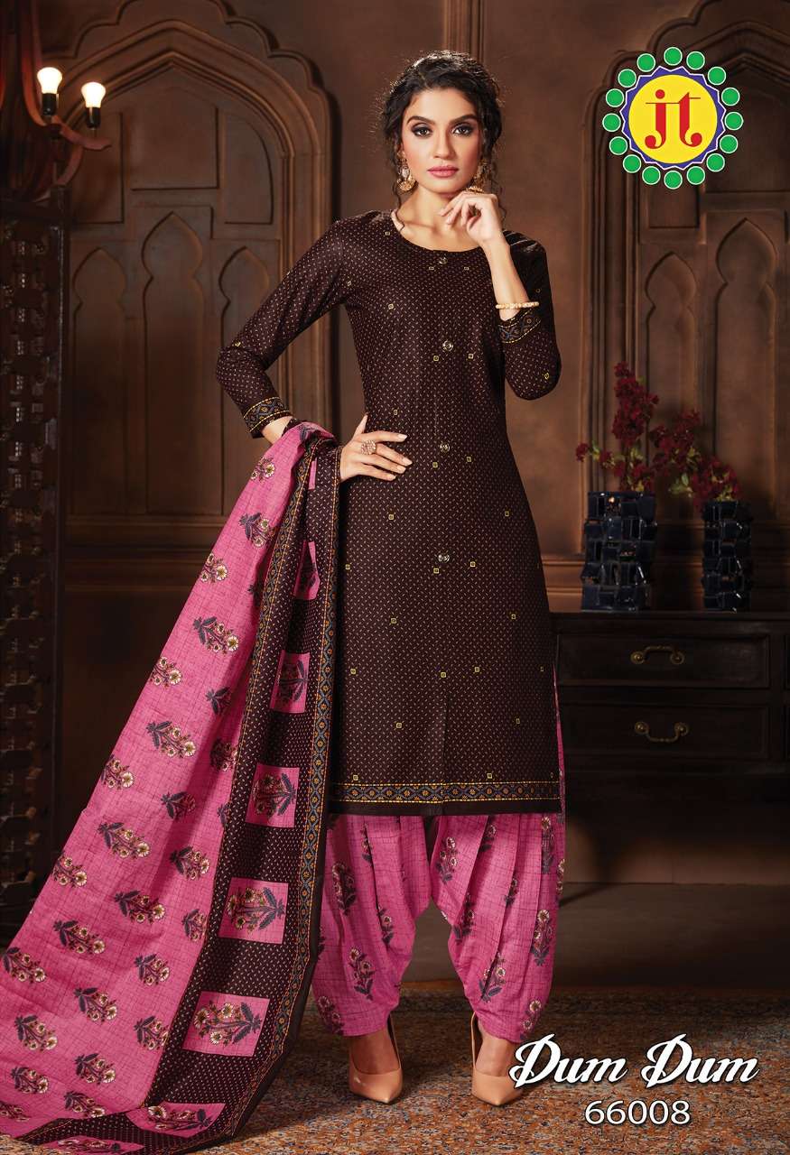 Jt Dum-dum Vol-66 Cotton Dress Material Catalog