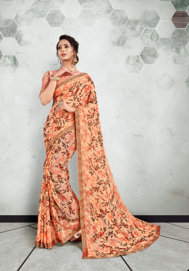 Swastik Jackpot Vol 1  Casual Wear Printed Sarees Catalog