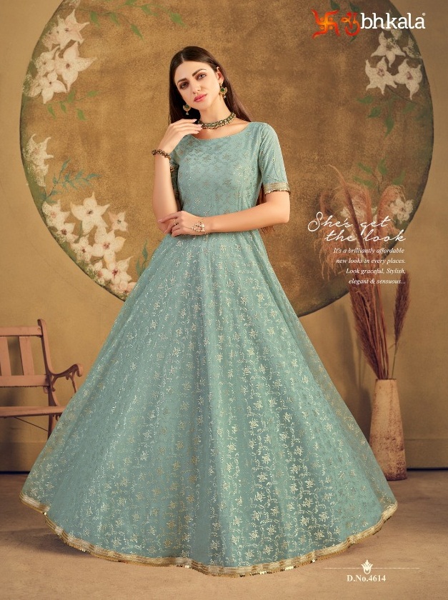 Shubhkala Flory  Vol  16 Exclusive Designer Ladies Gown Collection