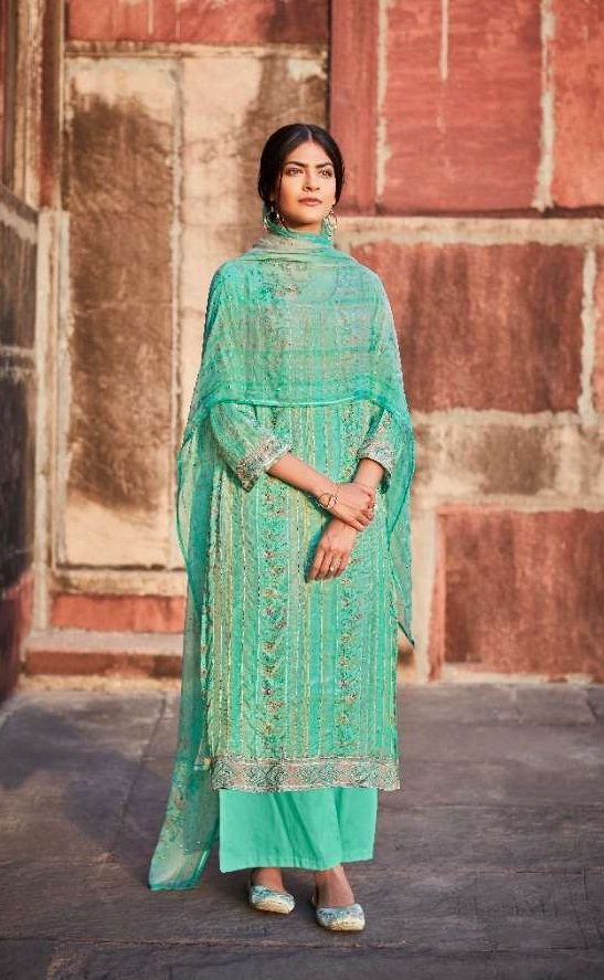 Kimora Heer Vol 96 Kinari Pure Cotton Satin Digital Print Salwar  Suits  Catalog