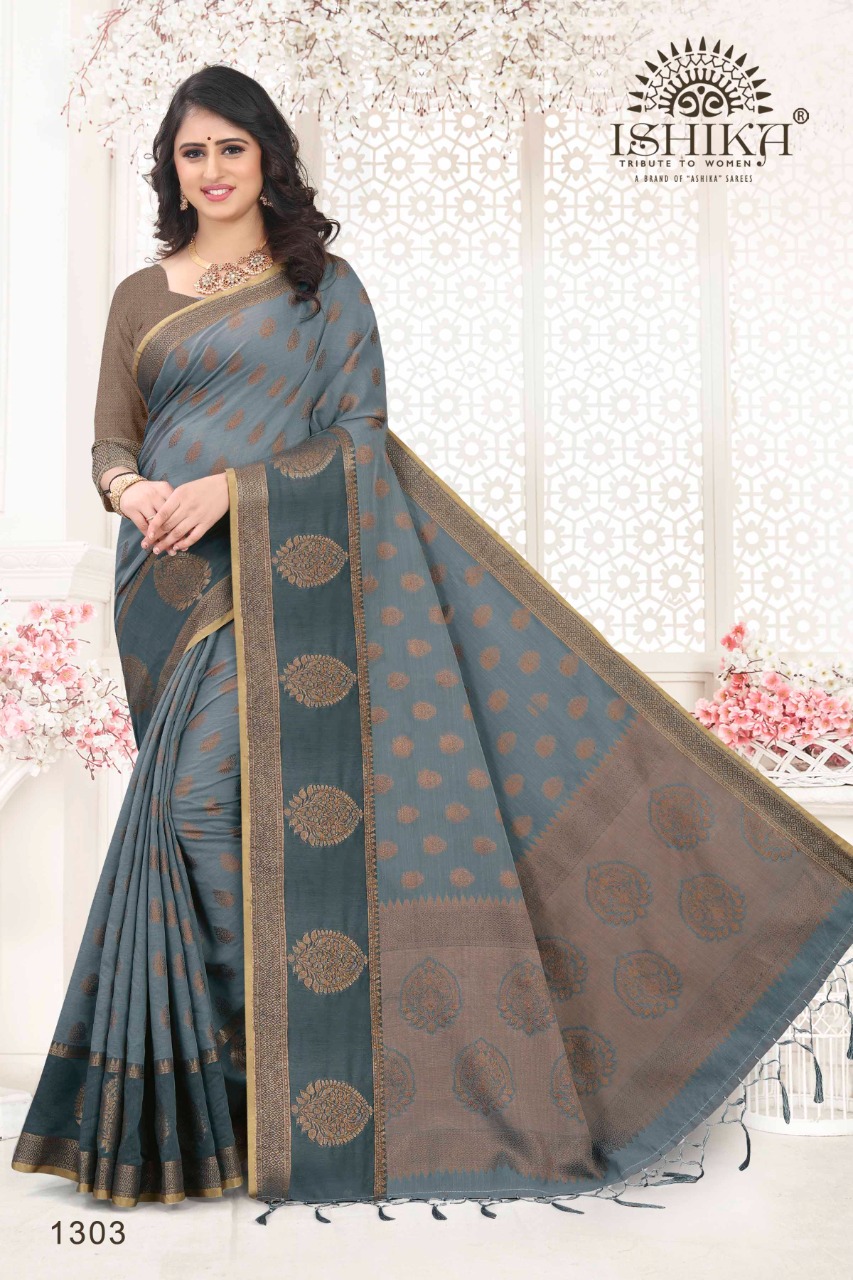 Ashika Swagat Silk  Festive Wear Silk Sarees Catalog