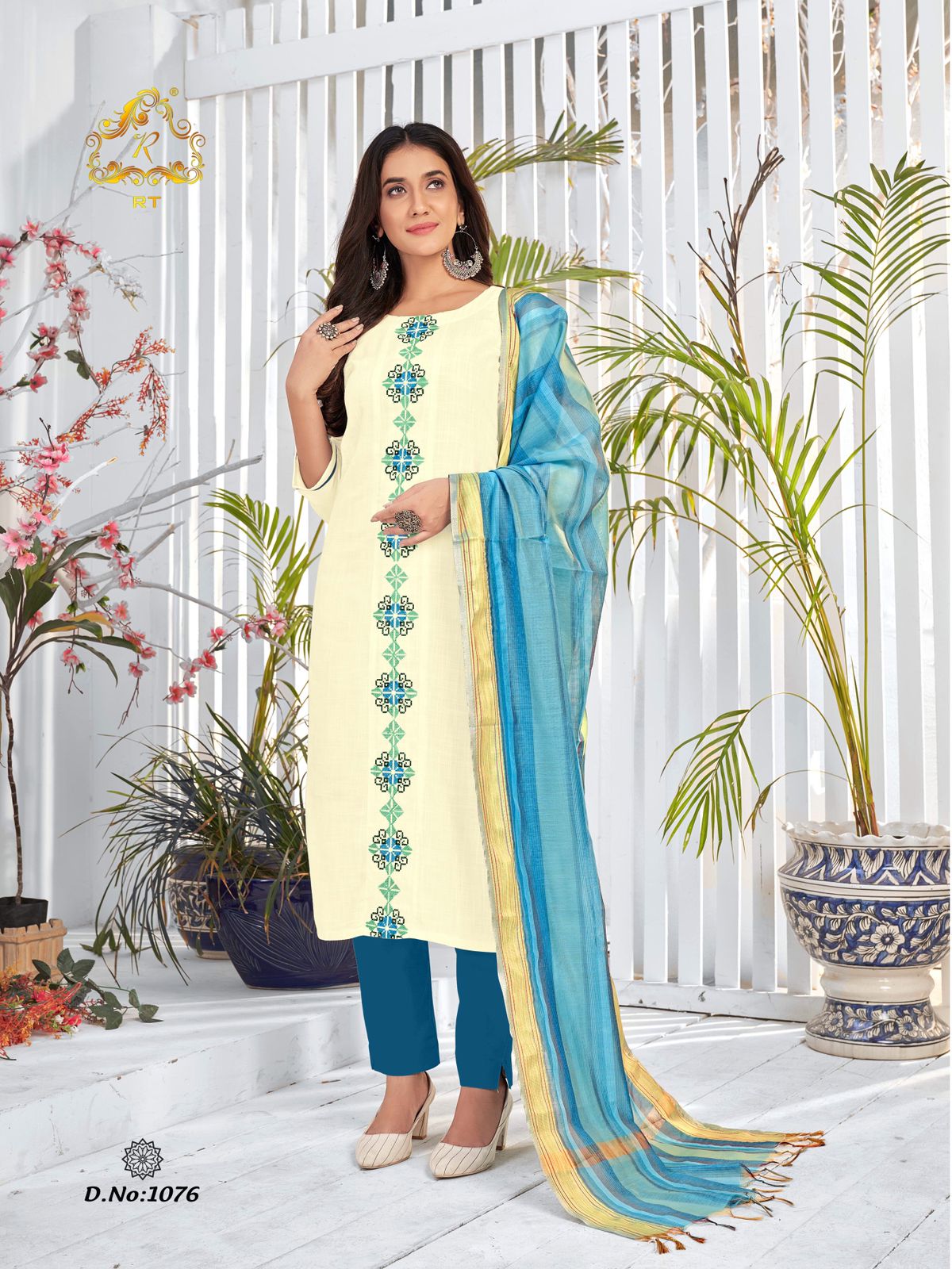 Nari Vol-12 Rijya Trends Kurti With Dupatta