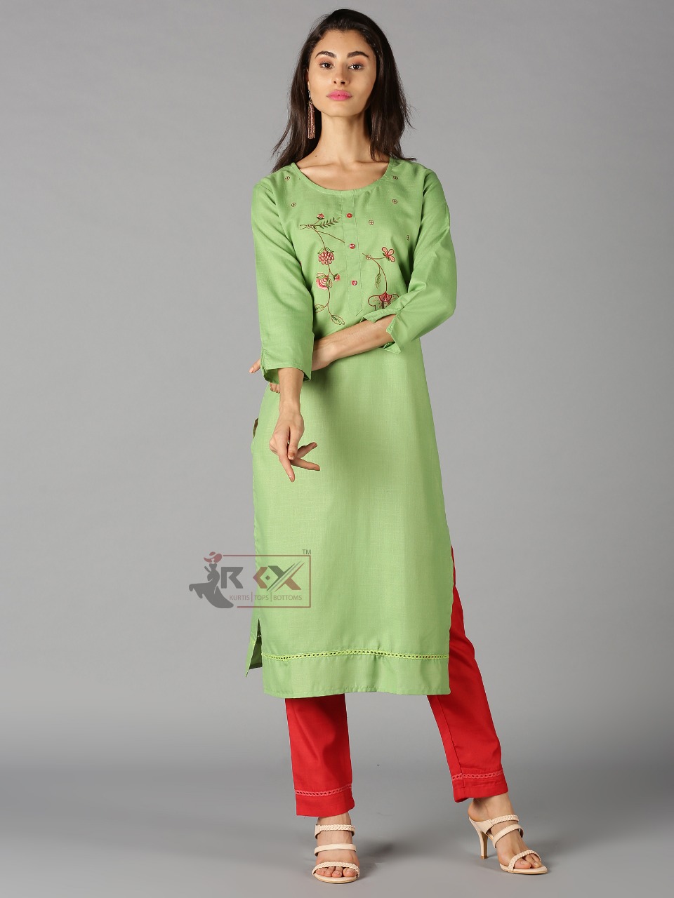 Shop 6506 - 3Pcs Kurti Set Online | Buy from Indian Store, USA