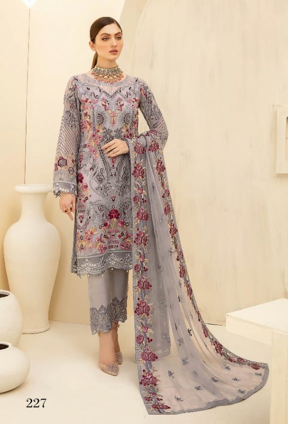 Noor Chevron Vol  4 Embroidery Pakistani Salwar Kameez Catalog