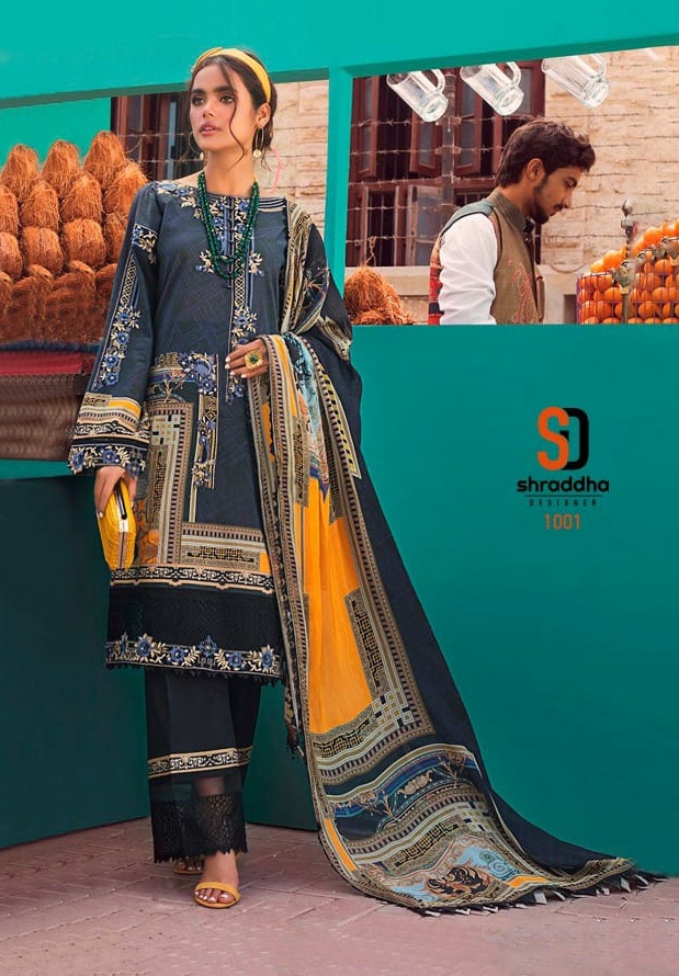 Sharaddha Vintage Vol  6 Cotton Printed Pakistani Salwar Kameez Catalog
