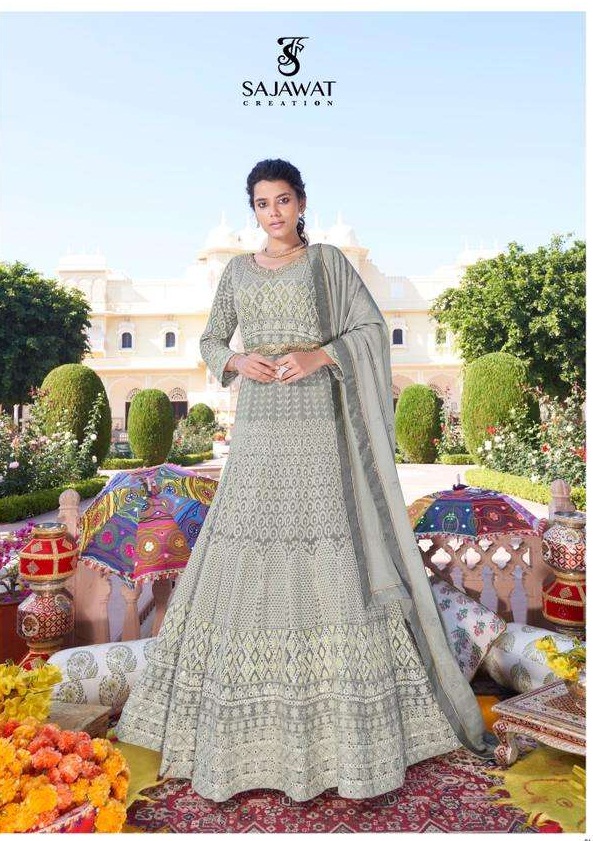 Sajawat Meraki  Vol 7 Premium Festive Wear Ready Made Catalog