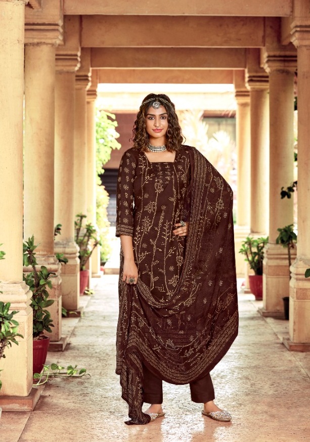 Siddhi Sagar Sanaya Exclusive Wear Pashmina Catalog