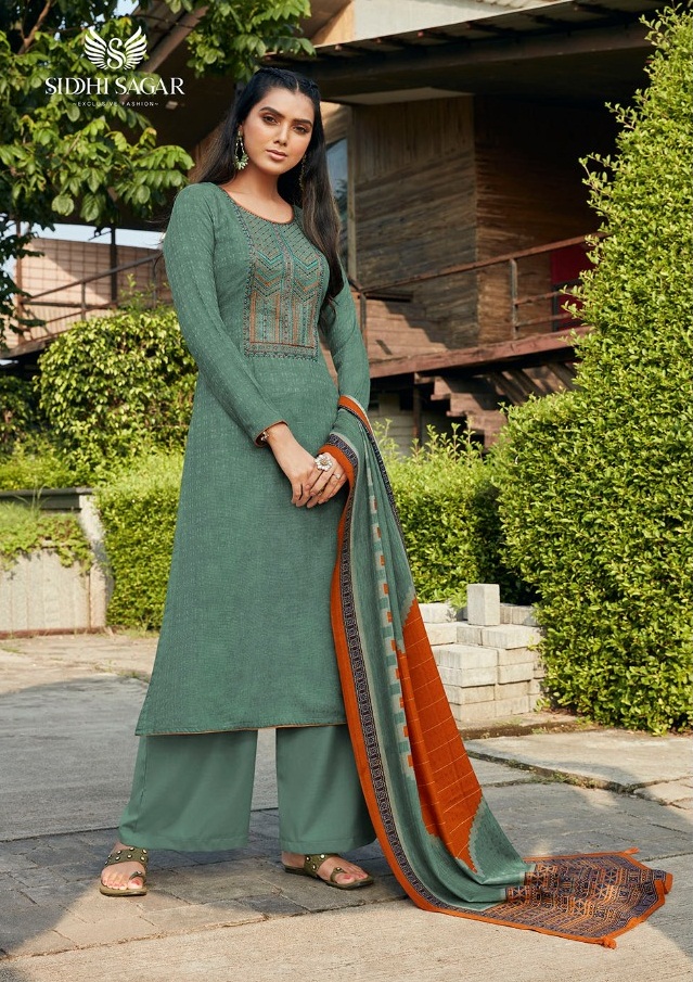Siddhi Sagar Nagma Exclusive Wear Pashmina Catalaog