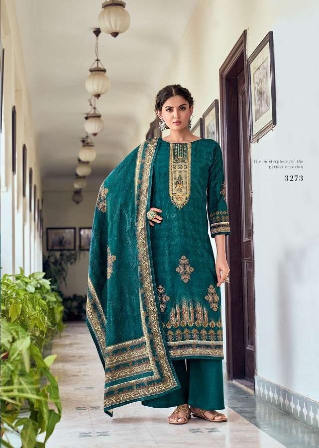 Kalarang Samirah Pure Velvet Digital Print With Work Salwar Suits Catalog
