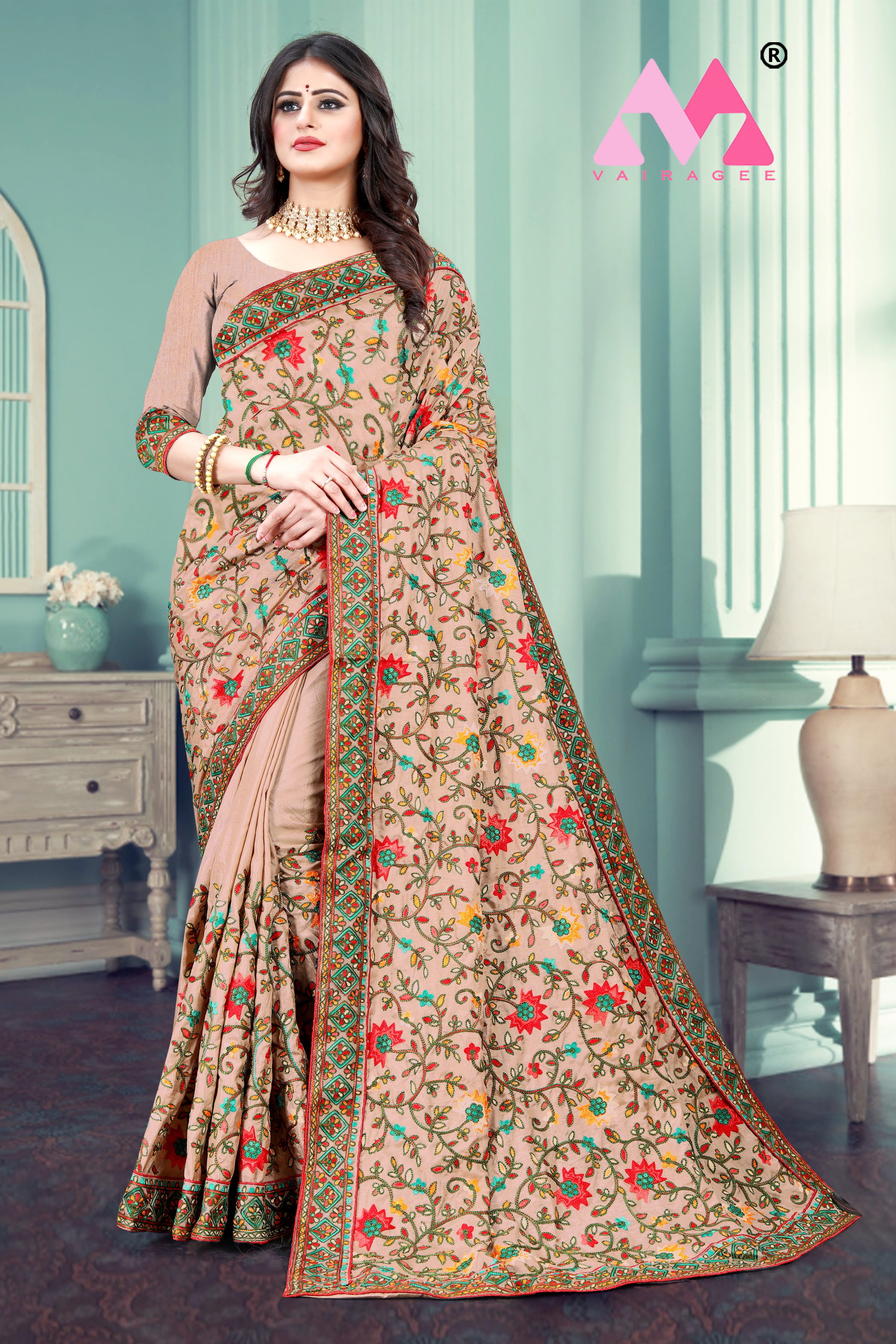Vivera Shiva Vol 3 Party Wear Sarees Catalog