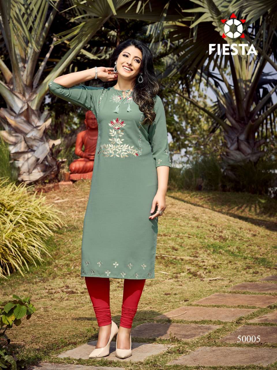 Fiesta Rangpriya Smooth And Soft Modal  Casual Wear  Kurtis Catalog