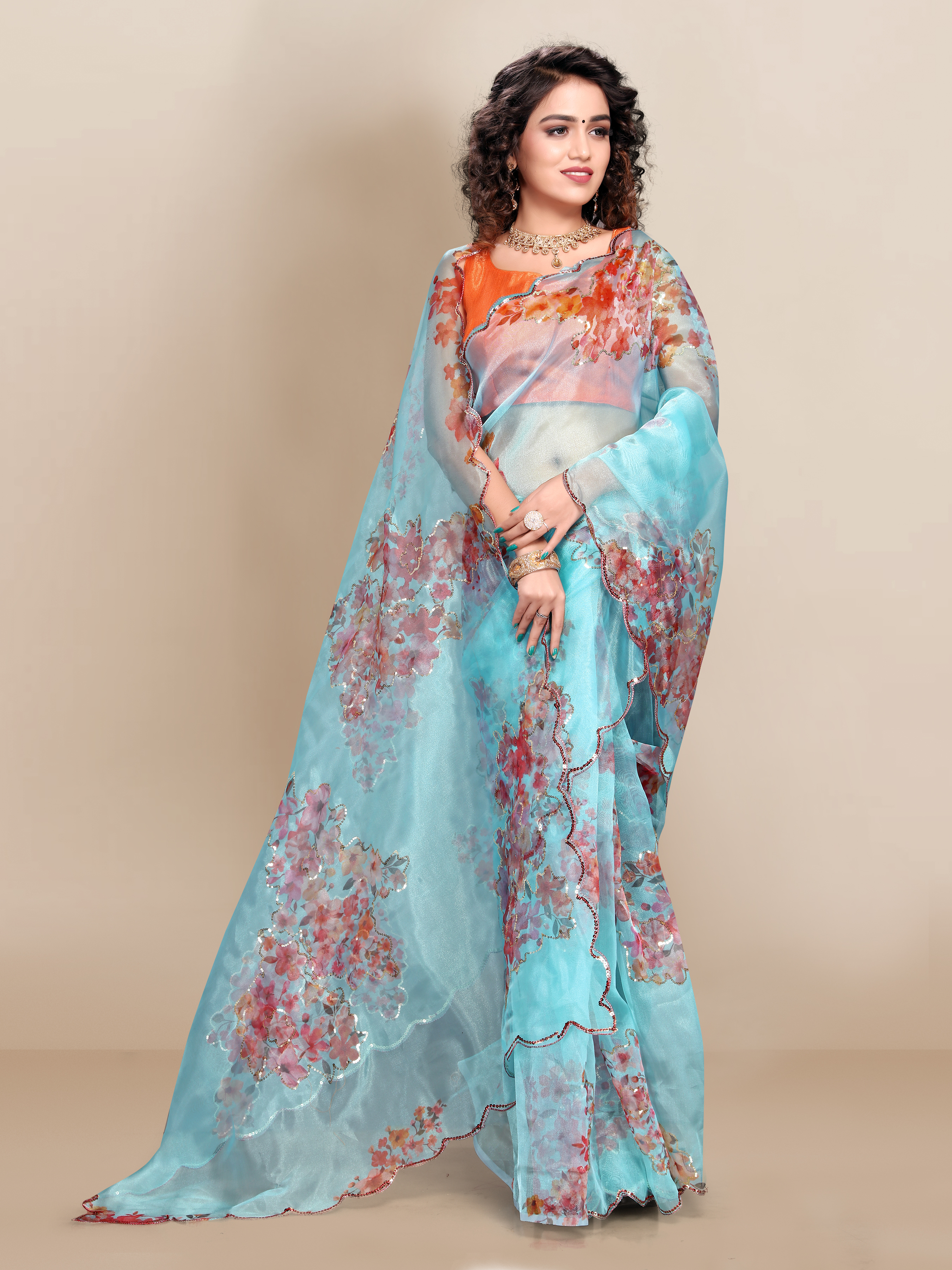 Vivera Marilyn Party Wear Sraees Catalog