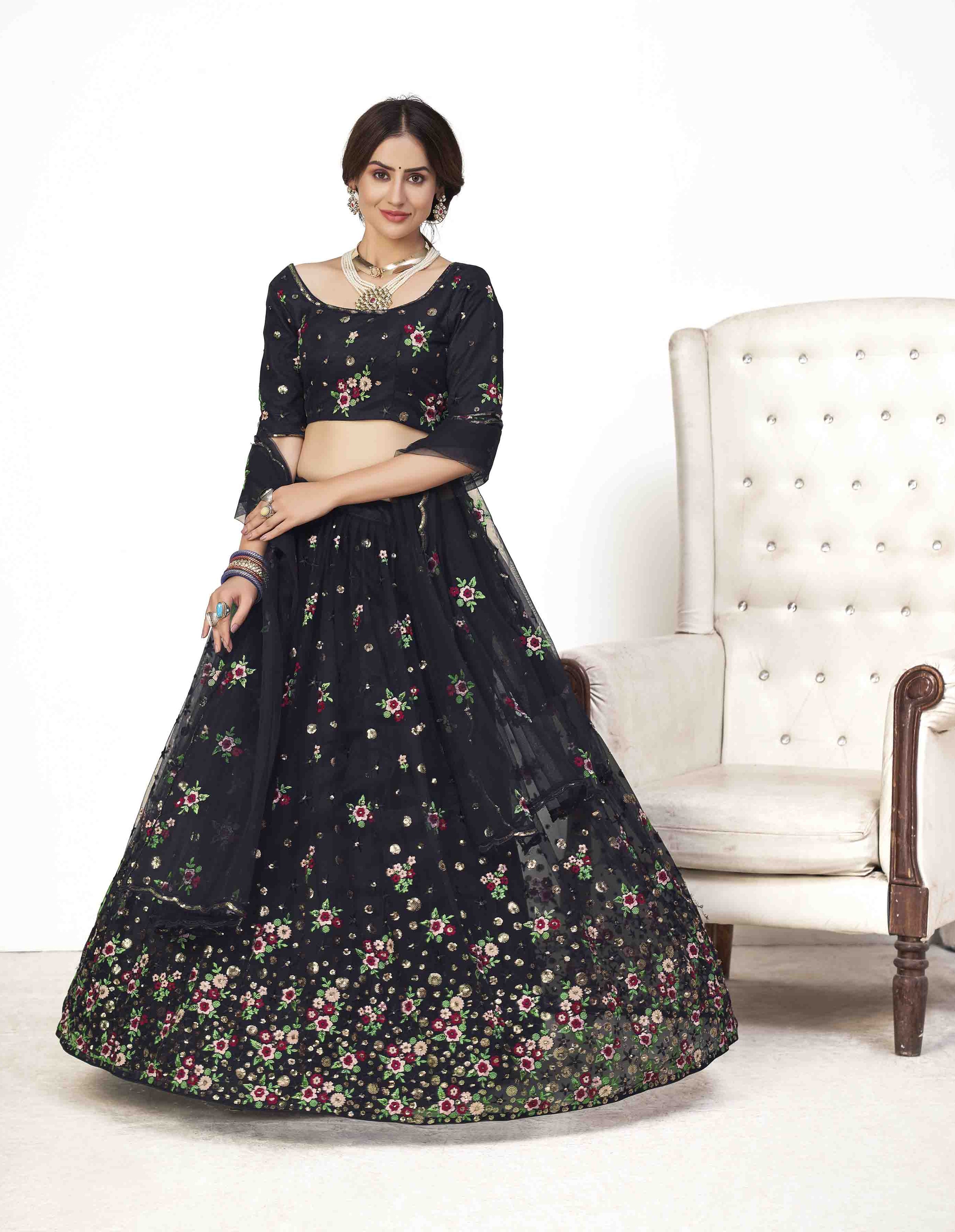 Kf Girly Vol  17  Navy Buy Latest Collection Of Designer Lehenga Cholis Online Best  Rate