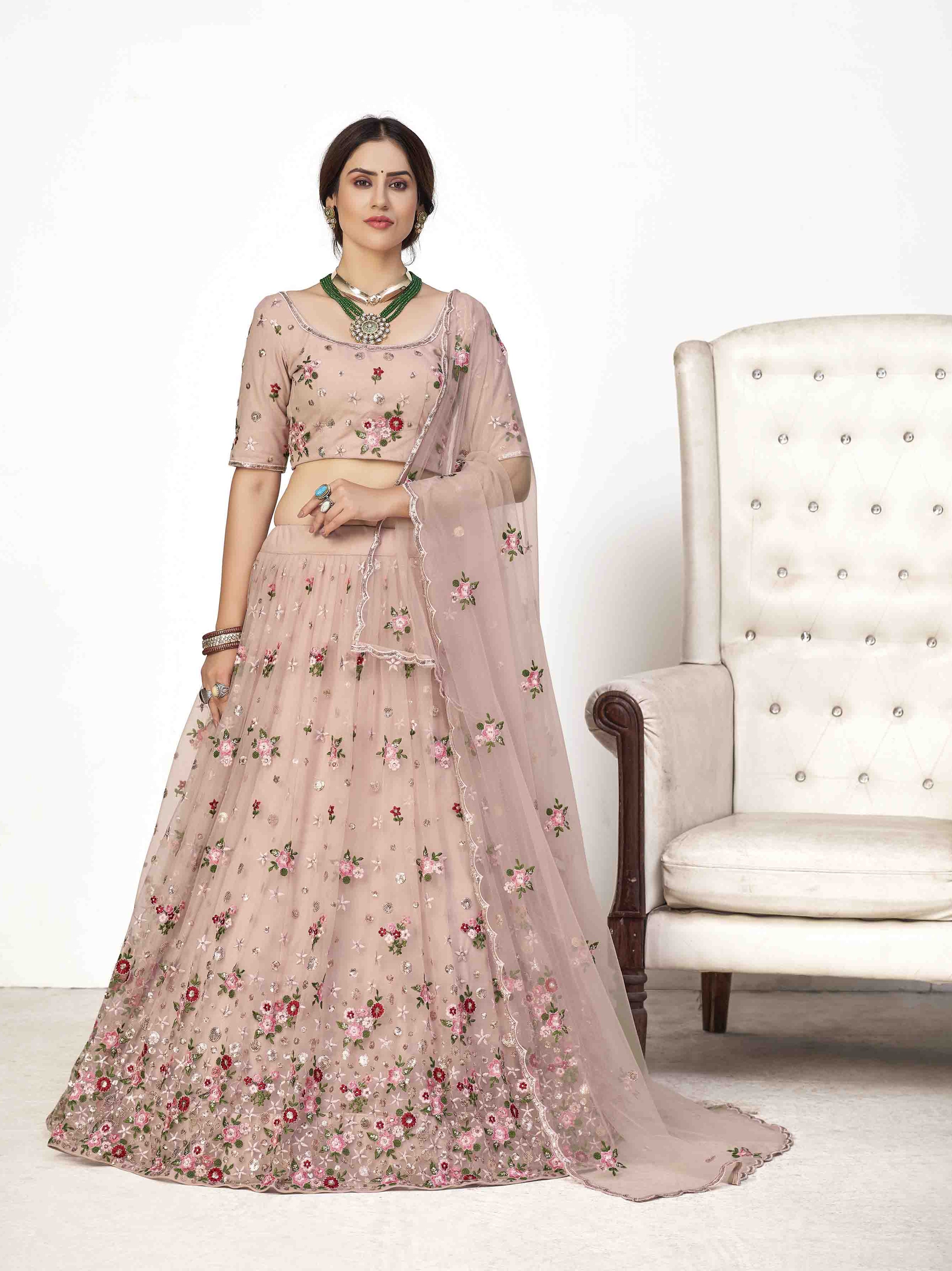 Kf Girly Vol  17 Pink 1741  Wedding Wear Lehenga Collection