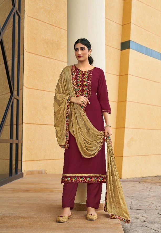 Kalarang Jannat Fancy Wear Designer Latest Indian Salwar Kameez Catalog