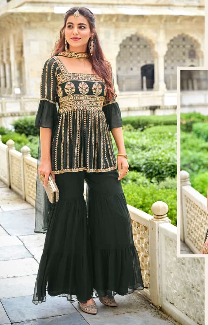 Amyra Florence Georgette Wear Designer Salwar Kameez Catalog