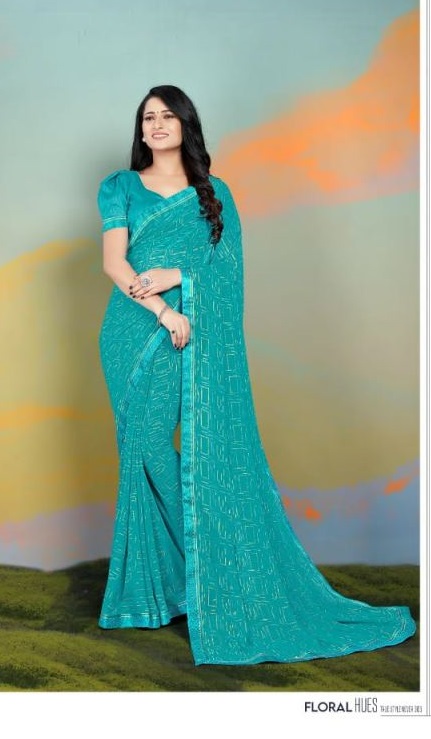 Swastik Maang Tika Casual Wear Sarees Catalog