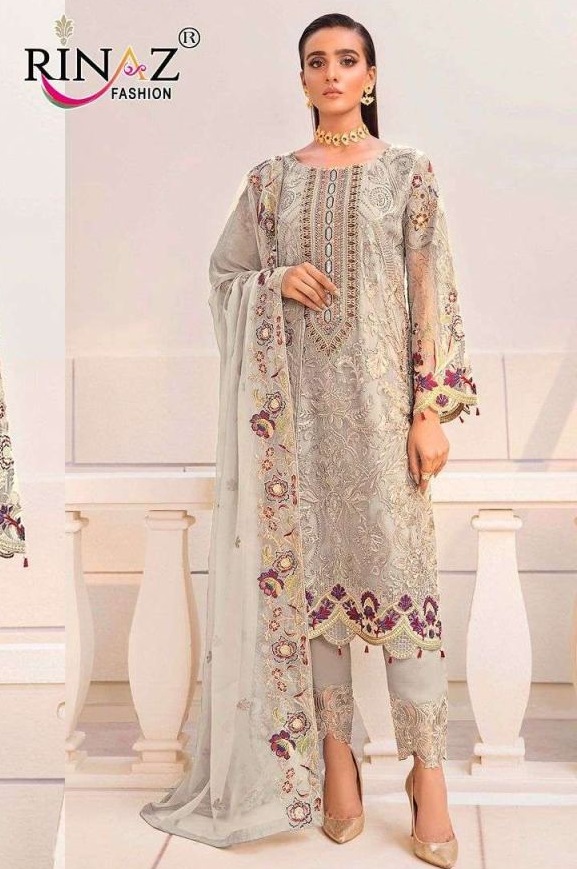 Rinaz Ramsha Vol-11 Fox Georgette With Heavy Work Pakistani Suits Catalog