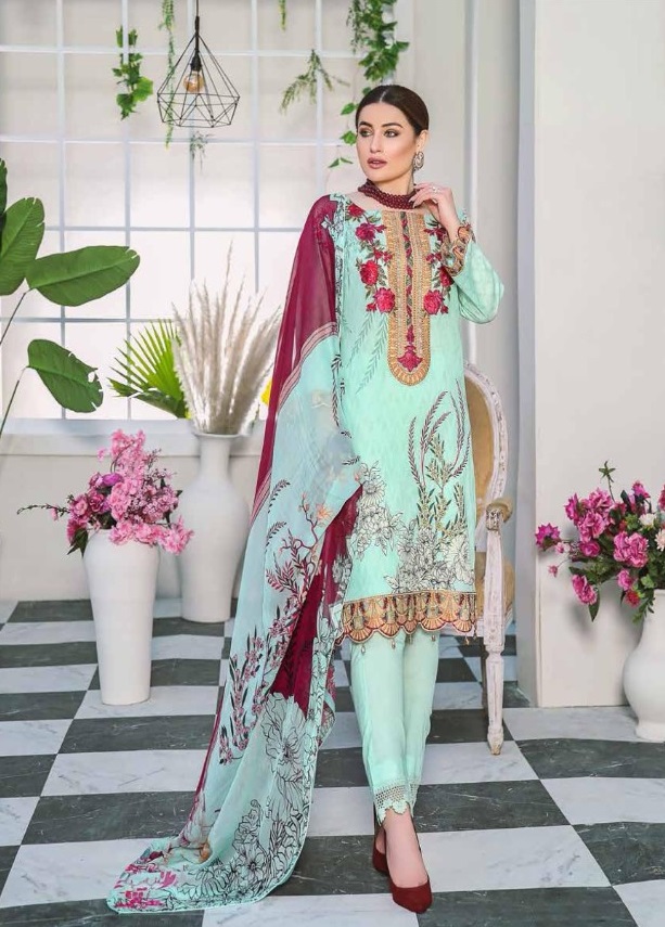 Tawakkal Opulence Vol  5 Karachi Cotton Dress Material Catalog