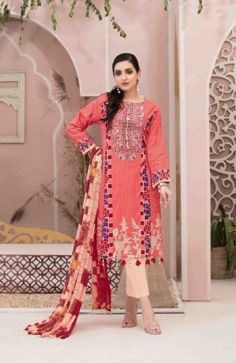 Gull Ahmed Vol 10 Pure Lawn Karachi Dress Materials Catalog
