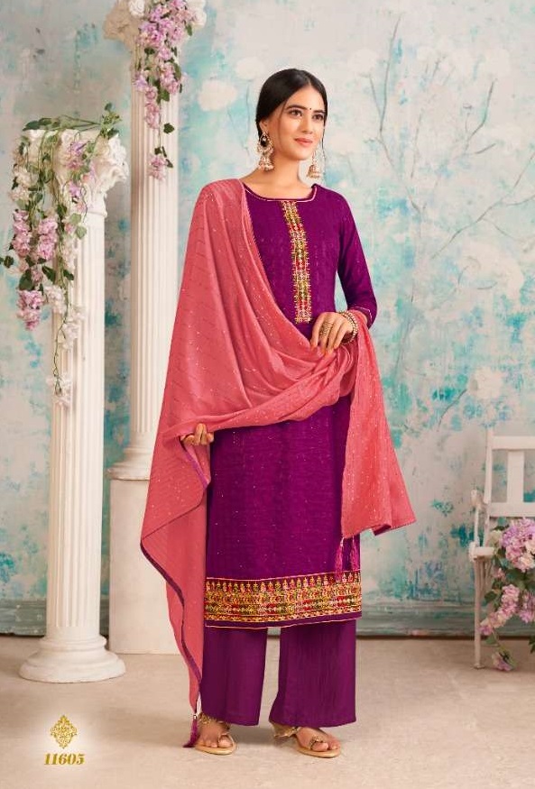 Panch Ratna Aagaman 2 Silk Fancy Festive Wear Wholesale Salwar