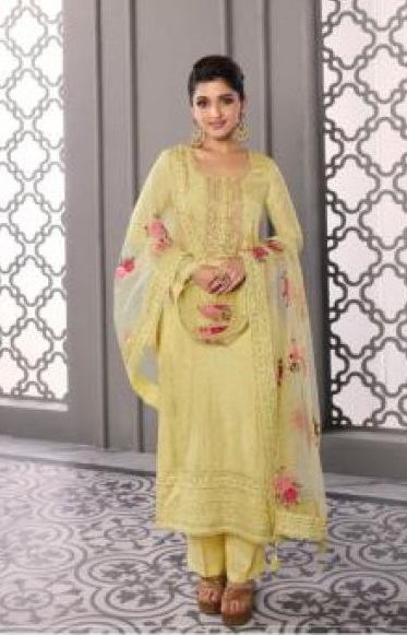 Vinay Kaseesh Infinity Hit List Silk Designer Party Wear Salwar