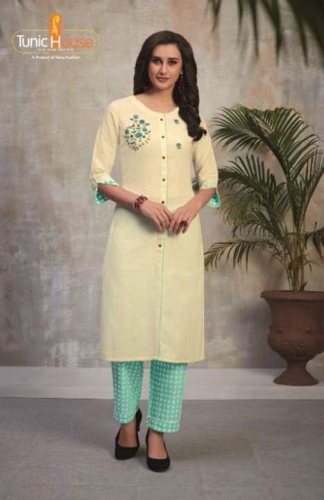 Tunic House Najuk Vol 2 Kurti With Bottom Catalog