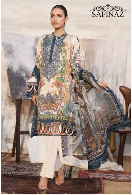 Safinaz Firdous Vol 5 Cambric Cotton Pakistani Salwar Kameez Catalog