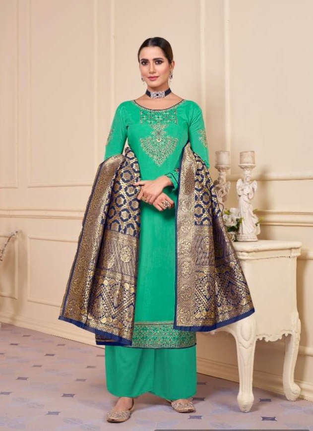 Vamika Sajda Festive Wear Kurti With Plazo And Dupatta Catalog