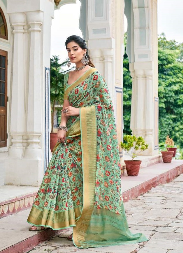 Shangrila Niharika Digital  Vol 2 Fancy Wear Linen Saree Catalog