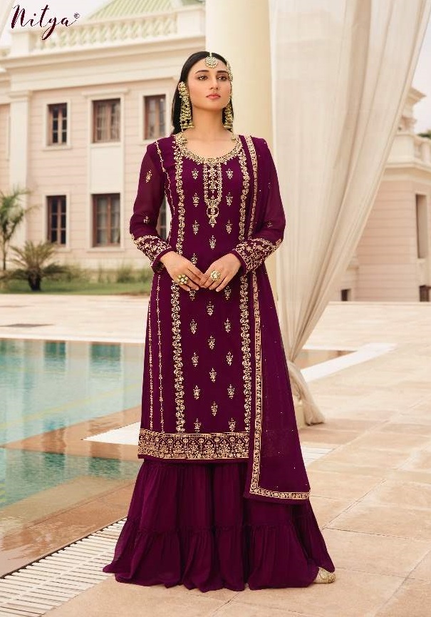 Lt Nitya 173 Georgette Wear Designer Salwar Kameez Catalog