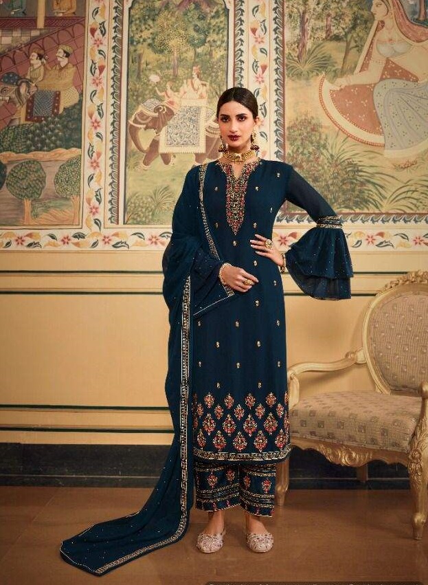 Lt Nitya 168 Georgette Wear Designer Salwar Kameez  Catalog