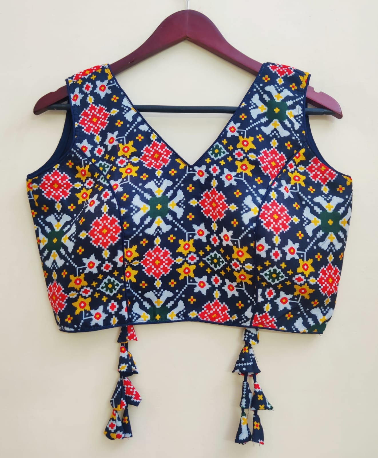 Patola Cotton Blouse On Trends Ready Made Blouses Wholesale In Surat