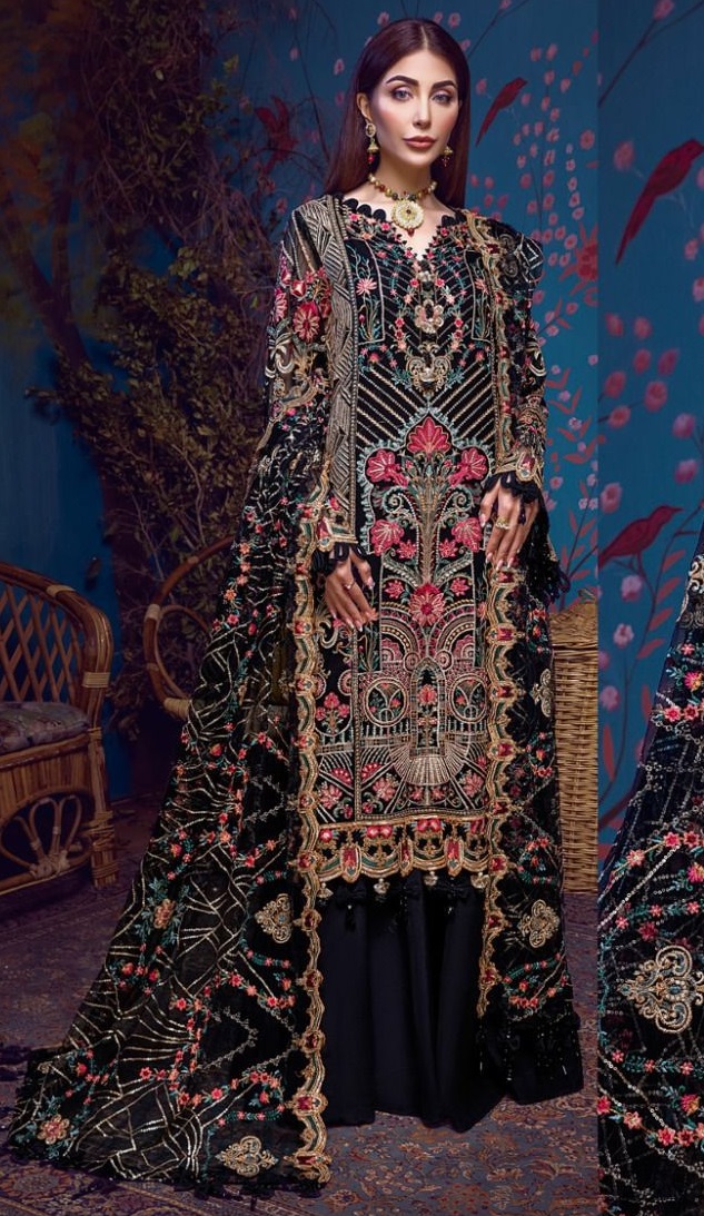 Rinaz Adan Libas Vol 12 Georgette Wear Pakistani Salwar Suits Catalog