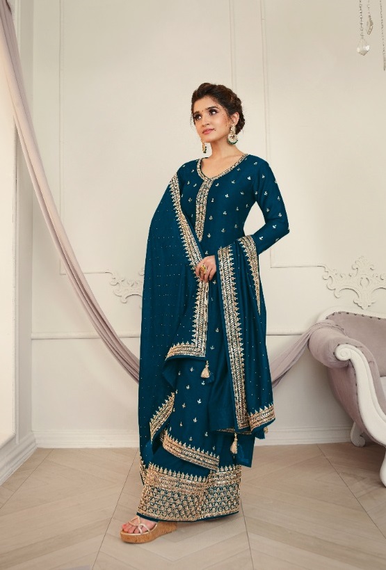 Vinay Kaseesh Shaheen Hit List Embroidery Salwar Kameez Catalog