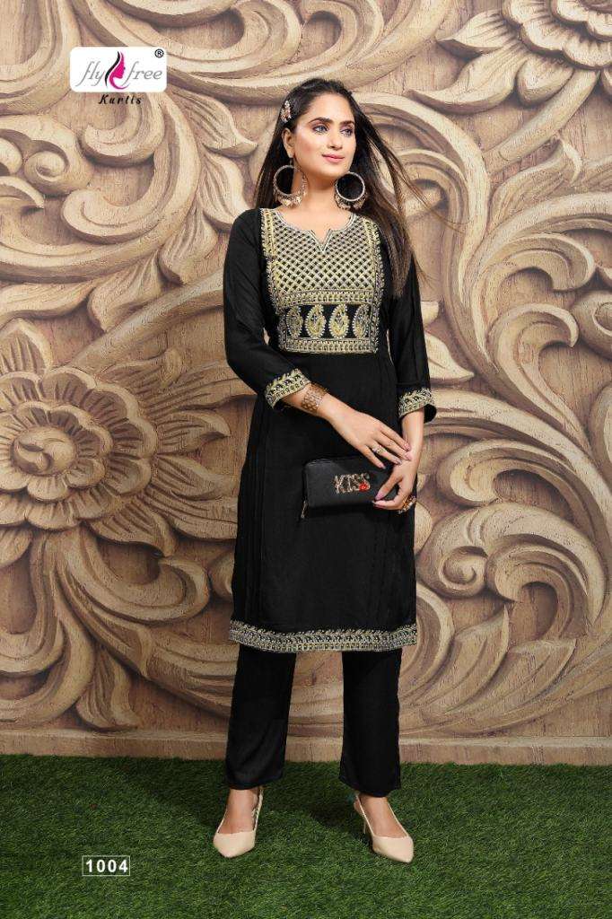 Fly Free Venture Kurti with Bottom Catalog