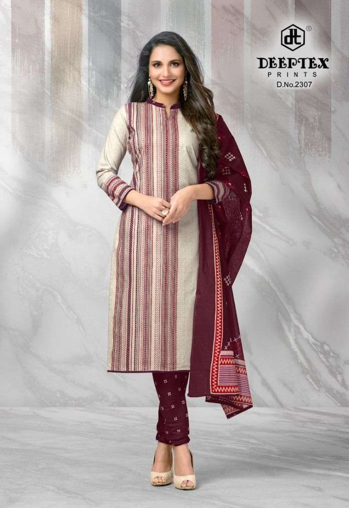 Deeptex Chief Guest Vol 23 Catalog Regular Wear Cotton Printed Women Dress Materials 